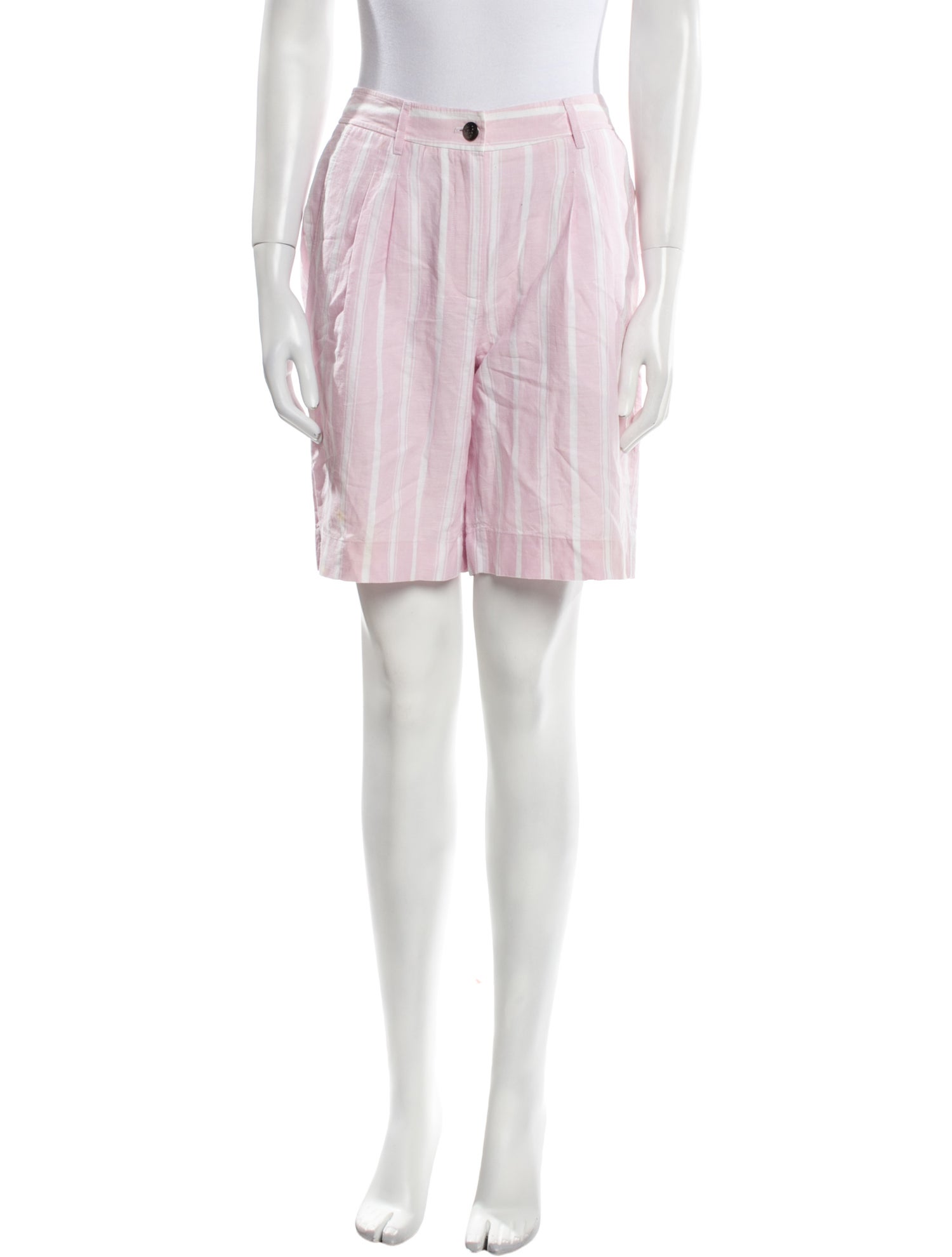 Iris von Arnim Linen Knee-Length Shorts